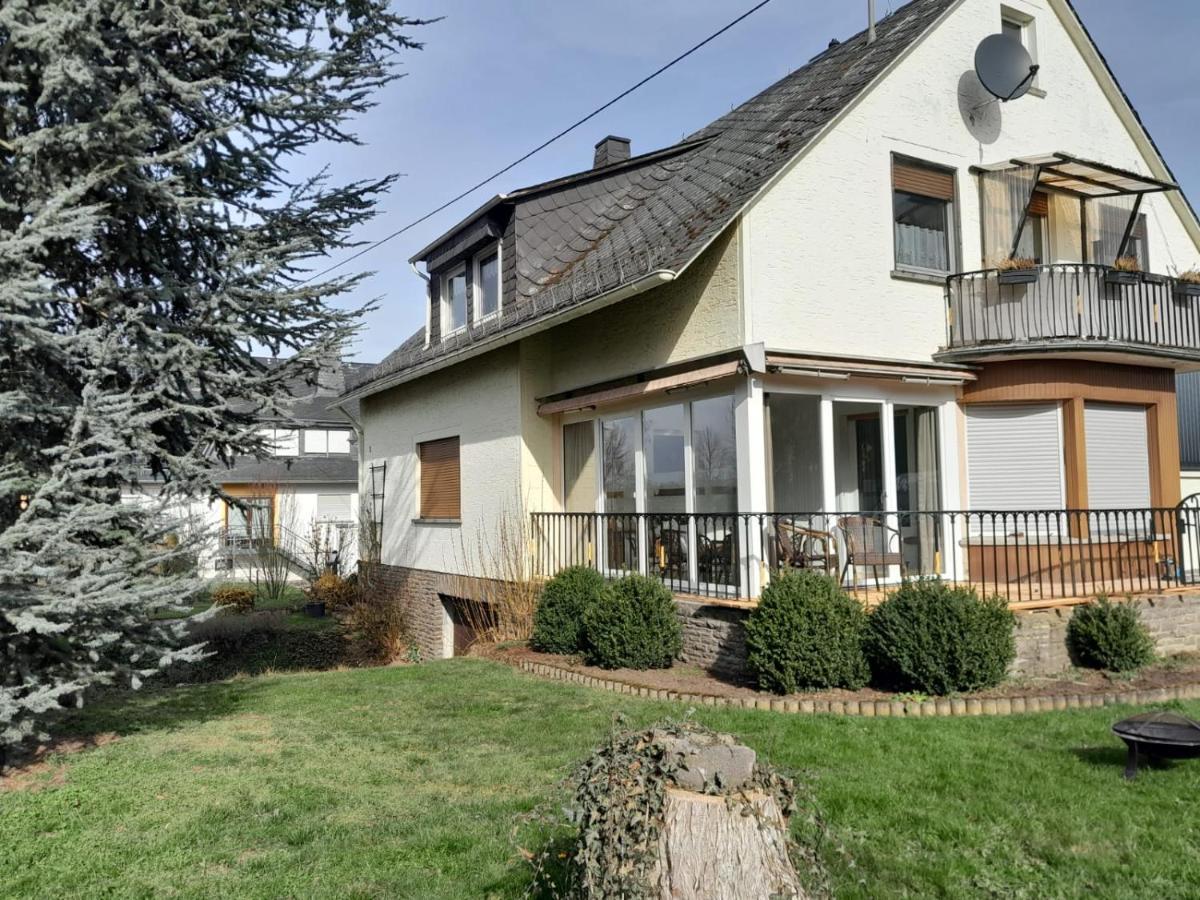 Ferienwohnung Im Birkenweg Morsdorf Exteriör bild