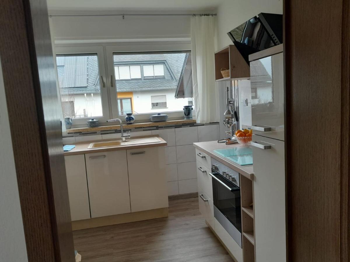 Ferienwohnung Im Birkenweg Morsdorf Exteriör bild