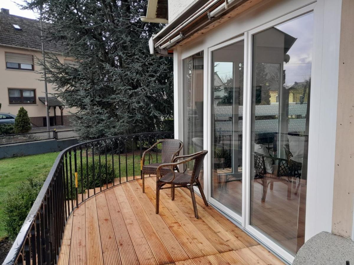 Ferienwohnung Im Birkenweg Morsdorf Exteriör bild